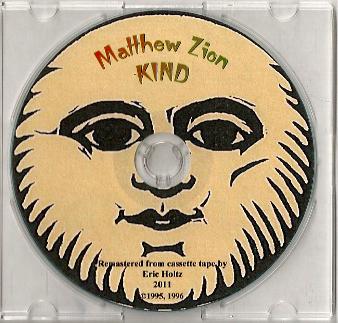 Matthew Zion CD graphics