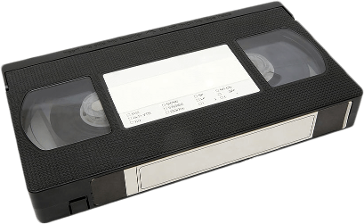 VHS tape cartridge