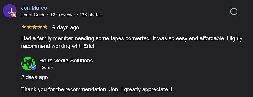 Customer review-Google