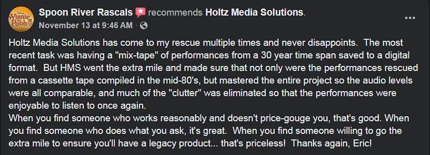 Customer review