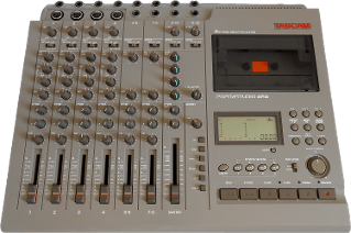 Tascam 464 Portastudio 4-track cassette recorder